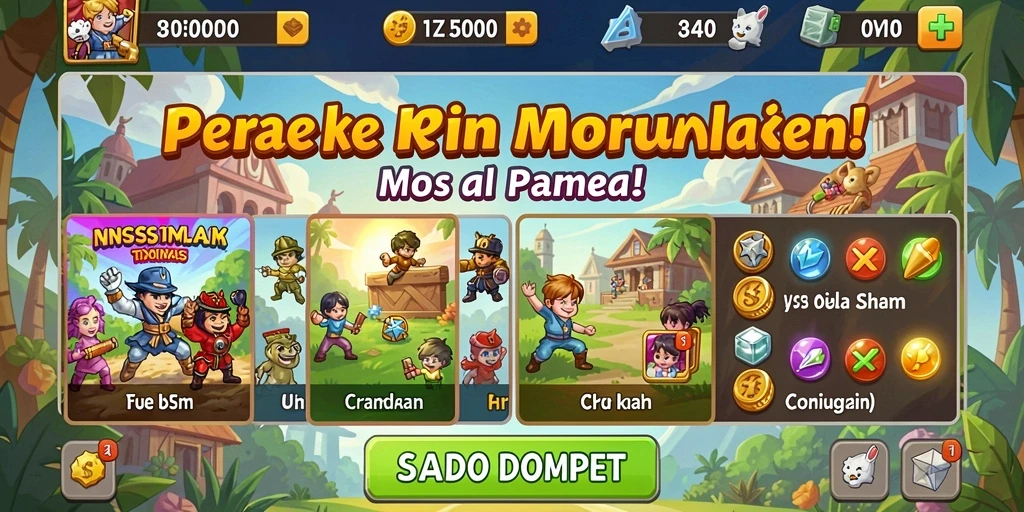 Screenshot menampilkan antarmuka pengguna yang intuitif.