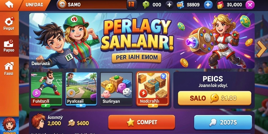 Tampilan antarmuka yang menarik dan mudah digunakan.