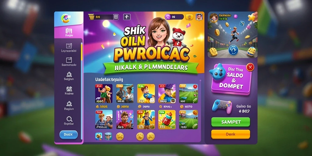 Tampilan grafik menawan saat memasuki level baru.