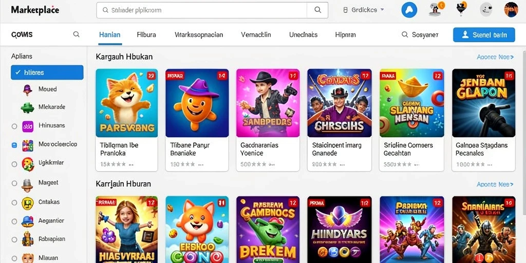 Tampilan antarmuka yang menarik dan mudah digunakan.