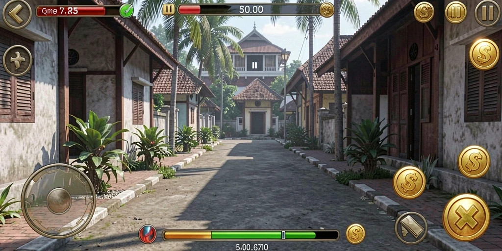Tampilan grafis memukau dengan karakter yang menarik.