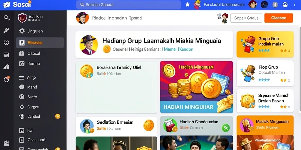 Tampilan antarmuka yang menarik dan mudah digunakan.