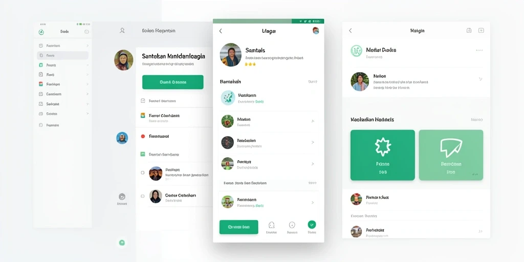 Screenshot menampilkan karakter yang dapat dikustomisasi.