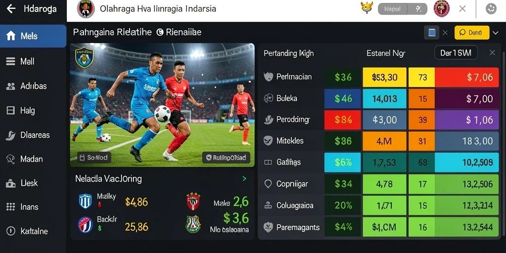 Tampilan awal game yang menarik dan intuitif.