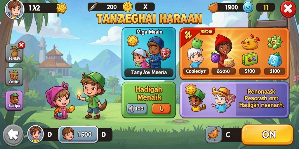 Tampilan antarmuka yang ramah pengguna.