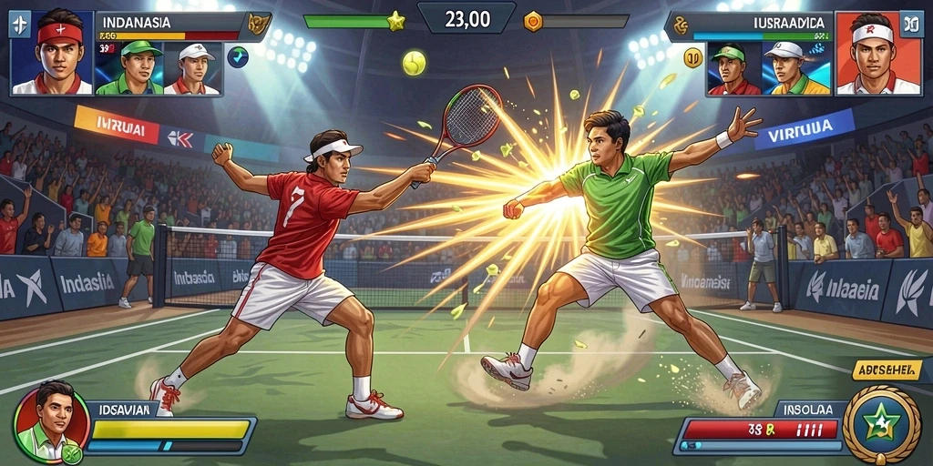 Tampilan antarmuka yang sederhana dan menarik.