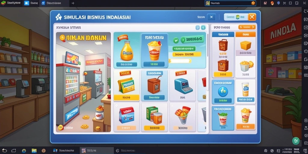 Tampilan utama aplikasi dengan navigasi yang mudah.