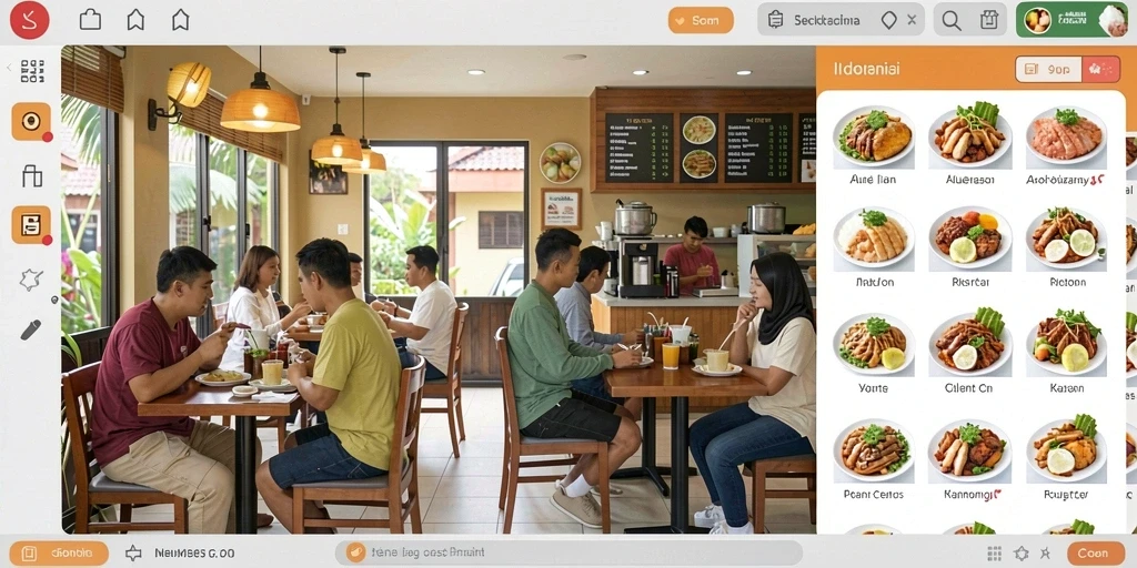 Tampilan antarmuka yang modern dan mudah digunakan.
