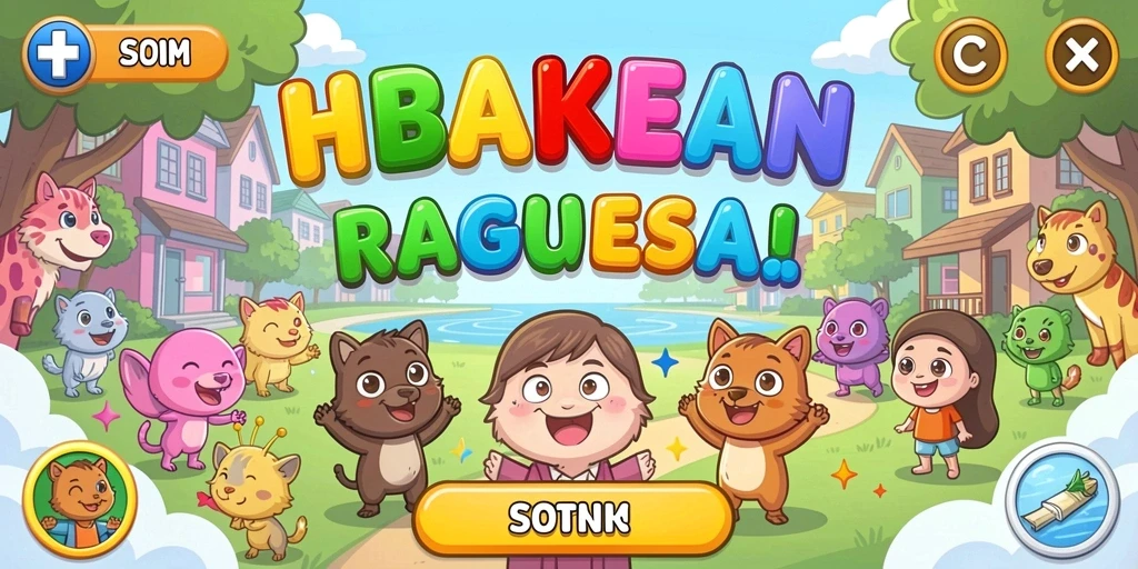 Screenshot menunjukkan karakter utama menjelajahi hutan.