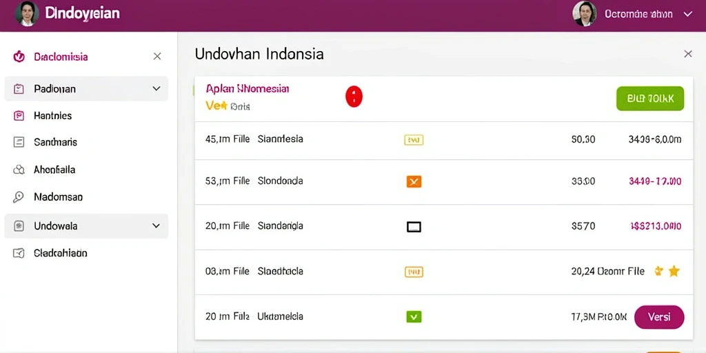Tampilan antarmuka yang menarik dan modern.