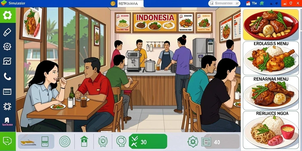 Tampilan antarmuka yang intuitif dan menarik.