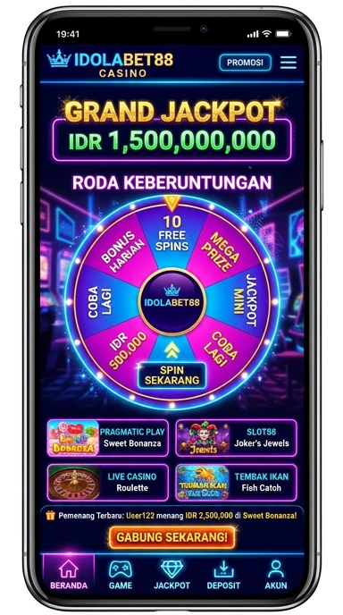 Galeri pratinjau visual idolabet88 build APK resmi terbaru